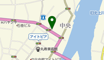 石巻市指定文化財 旧観慶丸商店の地図画像