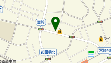 末広庵 宮前店の地図画像