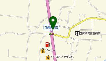 ザ・ゴールド 佐久平店の地図画像