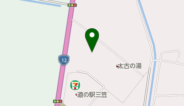 農の館の地図画像