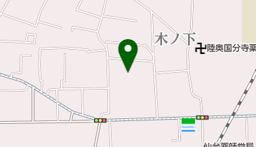 陸奥国分寺宝物館の地図画像