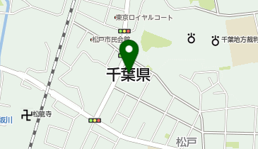戸定そば 幸の地図画像