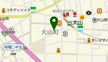 大山治療院 きらくの地図画像