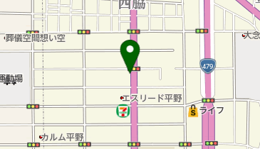 うちぼり整体院の地図画像