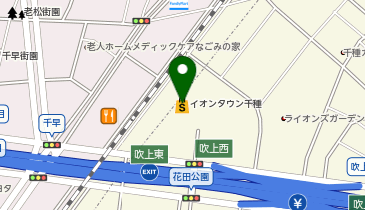 Kids Wings(キッズ ウィング) イオンタウン千種店の地図画像