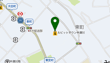 清水屋 中津川店の地図画像