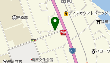 QUON(クオン)チョコレート 島原店の地図画像