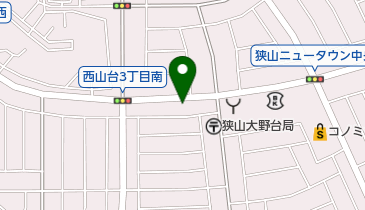 クレアーレ狭山はり・きゅう整骨院の地図画像