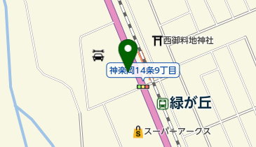 LEXUS(レクサス) 旭川の地図画像
