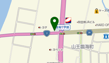 LEXUS(レクサス) 秋田の地図画像