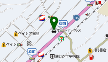 オートアールズ 吾妻バイパス店の地図画像