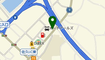 オートアールズ 佐久インター店の地図画像