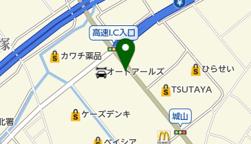 オートアールズ 新潟豊栄インター店の地図画像