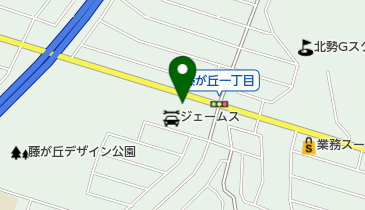 ジェームス 桑名大山田店の地図画像