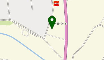 ジェームス 北上南店の地図画像