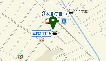 ジェームス 本通店の地図画像
