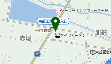 タイヤガーデン桶川東の地図画像