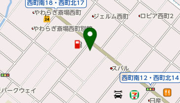 株式会社ヤナセ 札幌西支店/メルセデス・ベンツ札幌西の地図画像