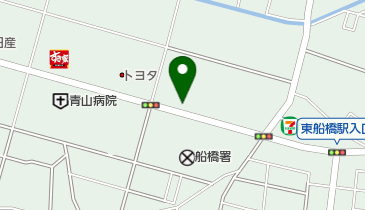 株式会社ヤナセ 船橋支店/メルセデス・ベンツ船橋の地図画像
