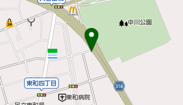 株式会社ヤナセ 足立支店/メルセデス・ベンツ足立の地図画像