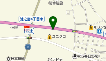株式会社ヤナセ 枚方支店/メルセデス・ベンツ枚方の地図画像