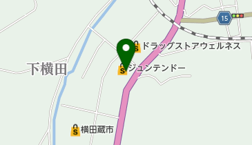 ジュンテンドー 横田店の地図画像