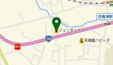 ジュンテンドー 吉備津店の地図画像