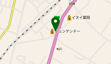 ジュンテンドー 郡家店の地図画像