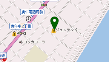 ジュンテンドー 庚午店の地図画像