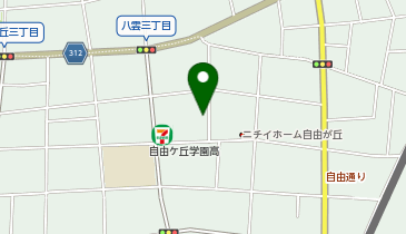 鍼灸院爽快館 自由が丘店の地図画像