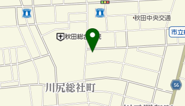 阿部ガラス店の地図画像