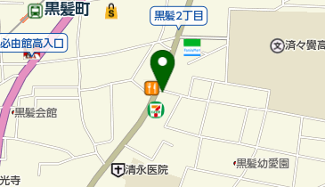 井上ガラス店の地図画像