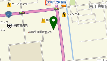 古川みなみ保育園の地図画像