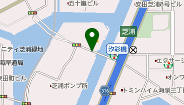 芝浦アイランド こども園の地図画像