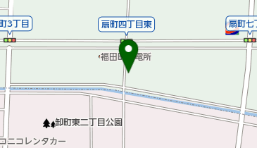 扇町まるさんかくしかく保育園の地図画像