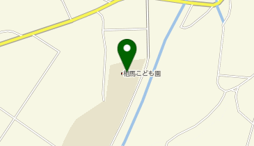 相馬こども園の地図画像
