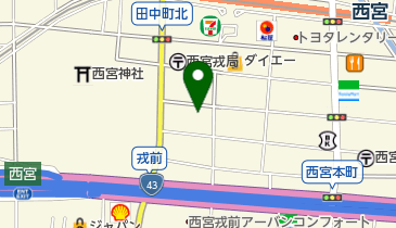 内田古訓堂の地図画像