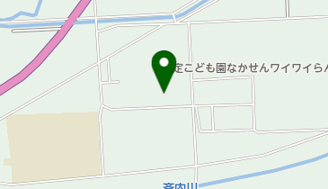 中仙西保育園の地図画像