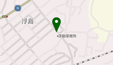 浮島保育所の地図画像