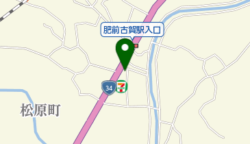 かるかや植木の地図画像