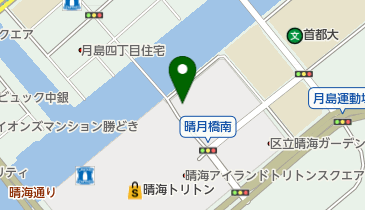 京はやしや 晴海直売所の地図画像