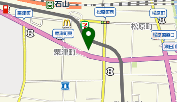 餃子チョップ 大津石山店の地図画像