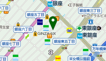 煎茶堂東京の地図画像