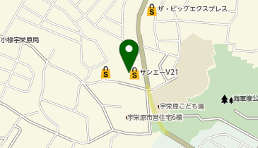 サンエー V21食品館 うえばる団地店の地図画像