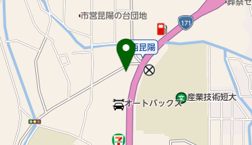 焼肉特急 西昆陽171駅の地図画像