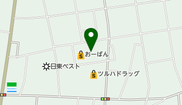 うさちゃんクリーニング おーばん久野本店の地図画像