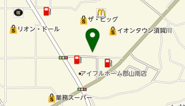 HAPiNS(ハピンズ)  須賀川イオンタウン店の地図画像