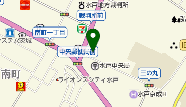 常陽藝文センターの地図画像