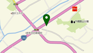 タイヤガーデン 千厩の地図画像