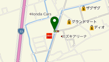 日本料理 桜楽の地図画像